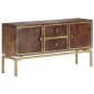 vidaXL Aparador de madera maciza de mango 120x29x60 cm