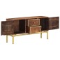 vidaXL Aparador de madera maciza de mango 120x29x60 cm