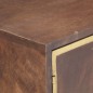 vidaXL Aparador de madera maciza de mango 120x29x60 cm