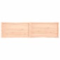 vidaXL Tablero de mesa madera maciza borde natural 200x50x(2-4) cm vidaXL Tablero de mesa madera maciza borde natural 200x50x(2-4) cm