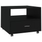 vidaXL Mesa de centro madera de ingeniería negro 55x55x40 cm vidaXL Mesa de centro madera de ingeniería negro 55x55x40 cm