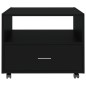 vidaXL Mesa de centro madera de ingeniería negro 55x55x40 cm vidaXL Mesa de centro madera de ingeniería negro 55x55x40 cm