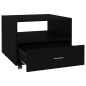 vidaXL Mesa de centro madera de ingeniería negro 55x55x40 cm vidaXL Mesa de centro madera de ingeniería negro 55x55x40 cm