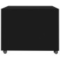 vidaXL Mesa de centro madera de ingeniería negro 55x55x40 cm vidaXL Mesa de centro madera de ingeniería negro 55x55x40 cm