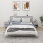 vidaXL Mesitas de noche 2 unidades gris Sonoma 40x35x50 cm vidaXL Mesitas de noche 2 unidades gris Sonoma 40x35x50 cm