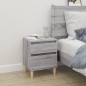 vidaXL Mesitas de noche 2 unidades gris Sonoma 40x35x50 cm vidaXL Mesitas de noche 2 unidades gris Sonoma 40x35x50 cm