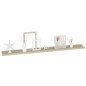 vidaXL Estantes de pared 4 unidades roble Sonoma 100x9x3 cm vidaXL Estantes de pared 4 unidades roble Sonoma 100x9x3 cm