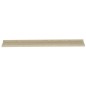 vidaXL Estantes de pared 4 unidades roble Sonoma 100x9x3 cm vidaXL Estantes de pared 4 unidades roble Sonoma 100x9x3 cm