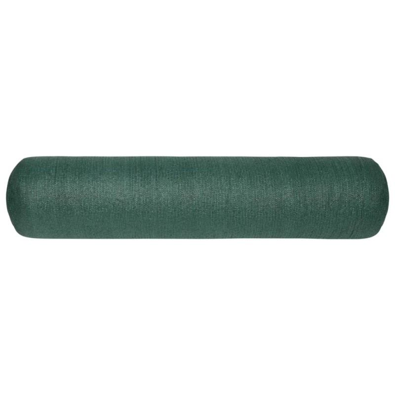 vidaXL Red de privacidad HDPE verde 1,5x25 m 195 g/m² 