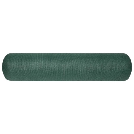 vidaXL Red de privacidad HDPE verde 1,5x25 m 195 g/m² 
