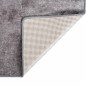 vidaXL Alfombra lavable antideslizante gris 80x150 cm vidaXL Alfombra lavable antideslizante gris 80x150 cm