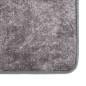 vidaXL Alfombra lavable antideslizante gris 80x150 cm vidaXL Alfombra lavable antideslizante gris 80x150 cm