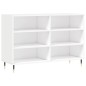 vidaXL Aparador de madera de ingeniería blanco 103,5x35x70 cm vidaXL Aparador de madera de ingeniería blanco 103,5x35x70 cm