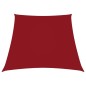 vidaXL Toldo de vela trapezoidal de tela oxford rojo 2/4x3 m vidaXL Toldo de vela trapezoidal de tela oxford rojo 2/4x3 m