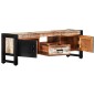 vidaXL Mueble de TV madera maciza reciclada 120x30x40 cm
