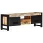 vidaXL Mueble de TV madera maciza reciclada 120x30x40 cm