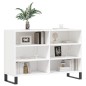 vidaXL Aparador de madera de ingeniería blanco 103,5x35x70 cm vidaXL Aparador de madera de ingeniería blanco 103,5x35x70 cm