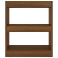 vidaXL Estantería/divisor de espacios color roble marrón 60x30x72 cm vidaXL Estantería/divisor de espacios color roble marrón 60x30x72 cm
