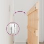 vidaXL Cabecero de cama de pared madera maciza de pino 95,5x3x60 cm vidaXL Cabecero de cama de pared madera maciza de pino 95,5x3x60 cm