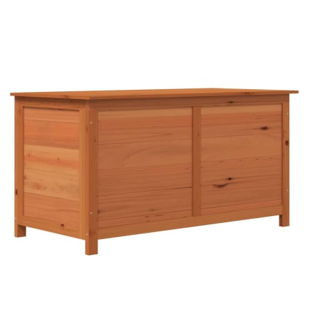 vidaXL Baúl para cojines madera de abeto maciza marrón 100x50x56 cm