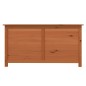 vidaXL Baúl para cojines madera de abeto maciza marrón 100x50x56 cm vidaXL Baúl para cojines madera de abeto maciza marrón 100x50x56 cm