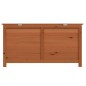 vidaXL Baúl para cojines madera de abeto maciza marrón 100x50x56 cm vidaXL Baúl para cojines madera de abeto maciza marrón 100x50x56 cm