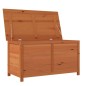 vidaXL Baúl para cojines madera de abeto maciza marrón 100x50x56 cm vidaXL Baúl para cojines madera de abeto maciza marrón 100x50x56 cm