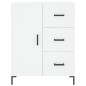 vidaXL Aparador de madera de ingeniería blanco 69,5x34x90 cm vidaXL Aparador de madera de ingeniería blanco 69,5x34x90 cm