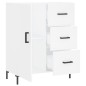 vidaXL Aparador de madera de ingeniería blanco 69,5x34x90 cm vidaXL Aparador de madera de ingeniería blanco 69,5x34x90 cm