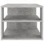 vidaXL Mesa de centro madera de ingeniería gris hormigón 100x50x40 cm vidaXL Mesa de centro madera de ingeniería gris hormigón 100x50x40 cm