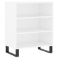 vidaXL Aparador madera de ingeniería blanco 57x35x70 cm vidaXL Aparador madera de ingeniería blanco 57x35x70 cm