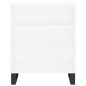 vidaXL Aparador madera de ingeniería blanco 57x35x70 cm vidaXL Aparador madera de ingeniería blanco 57x35x70 cm