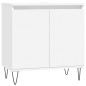 vidaXL Armario de baño madera de ingeniería blanco 58x33x60 cm vidaXL Armario de baño madera de ingeniería blanco 58x33x60 cm