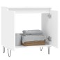 vidaXL Armario de baño madera de ingeniería blanco 58x33x60 cm vidaXL Armario de baño madera de ingeniería blanco 58x33x60 cm
