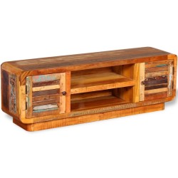 vidaXL Mueble para TV de madera reciclada 120x30x40 cm