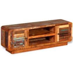 vidaXL Mueble para TV de madera reciclada 120x30x40 cm