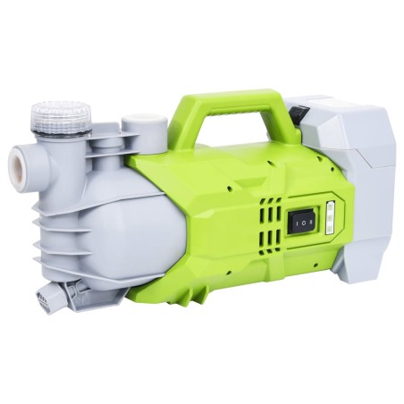vidaXL Bomba de jardín inalámbrica 180 W 2800 l/h