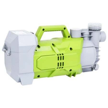 vidaXL Bomba de jardín inalámbrica 180 W 2800 l/h