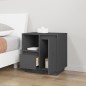 vidaXL Mesitas de noche 2 uds madera maciza pino gris 50x34x50 cm vidaXL Mesitas de noche 2 uds madera maciza pino gris 50x34x50 cm
