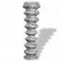 vidaXL Valla de alambre acero galvanizado plateado 15x0,8 m vidaXL Valla de alambre acero galvanizado plateado 15x0,8 m
