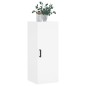 vidaXL Armario de pared blanco 34,5x34x90 cm vidaXL Armario de pared blanco 34,5x34x90 cm
