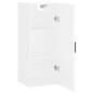 vidaXL Armario de pared blanco 34,5x34x90 cm vidaXL Armario de pared blanco 34,5x34x90 cm