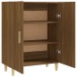 vidaXL Aparador madera contrachapada color marrón roble 70x34x90 cm vidaXL Aparador madera contrachapada color marrón roble 70x34x90 cm