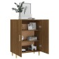 vidaXL Aparador madera contrachapada color marrón roble 70x34x90 cm vidaXL Aparador madera contrachapada color marrón roble 70x34x90 cm