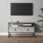 vidaXL Mueble para TV madera contrachapada gris Sonoma 80x35x45 cm