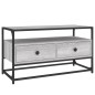 vidaXL Mueble para TV madera contrachapada gris Sonoma 80x35x45 cm