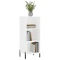 vidaXL Aparador de madera de ingeniería blanco 34,5x32,5x90 cm vidaXL Aparador de madera de ingeniería blanco 34,5x32,5x90 cm