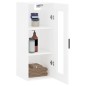 vidaXL Armario de pared blanco 34,5x34x90 cm vidaXL Armario de pared blanco 34,5x34x90 cm