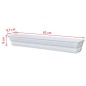 vidaXL Estantes de pared Aaliyah 2 unidades blanco vidaXL Estantes de pared Aaliyah 2 unidades blanco