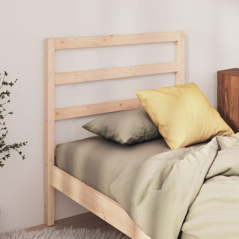 vidaXL Cabecero de cama madera maciza de pino 95x4x100 cm vidaXL Cabecero de cama madera maciza de pino 95x4x100 cm
